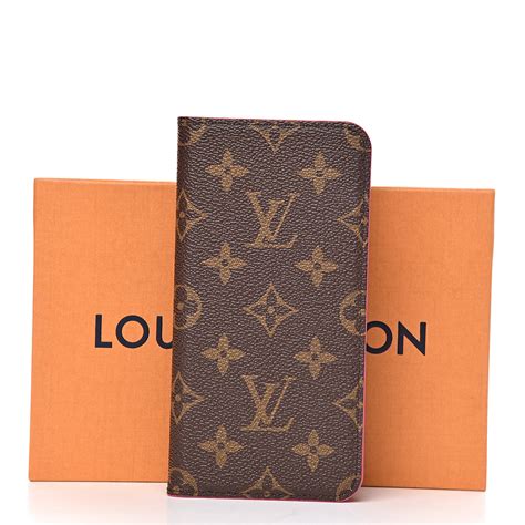 iphone x cover lv|Iphone X & XS Folio Monogram .